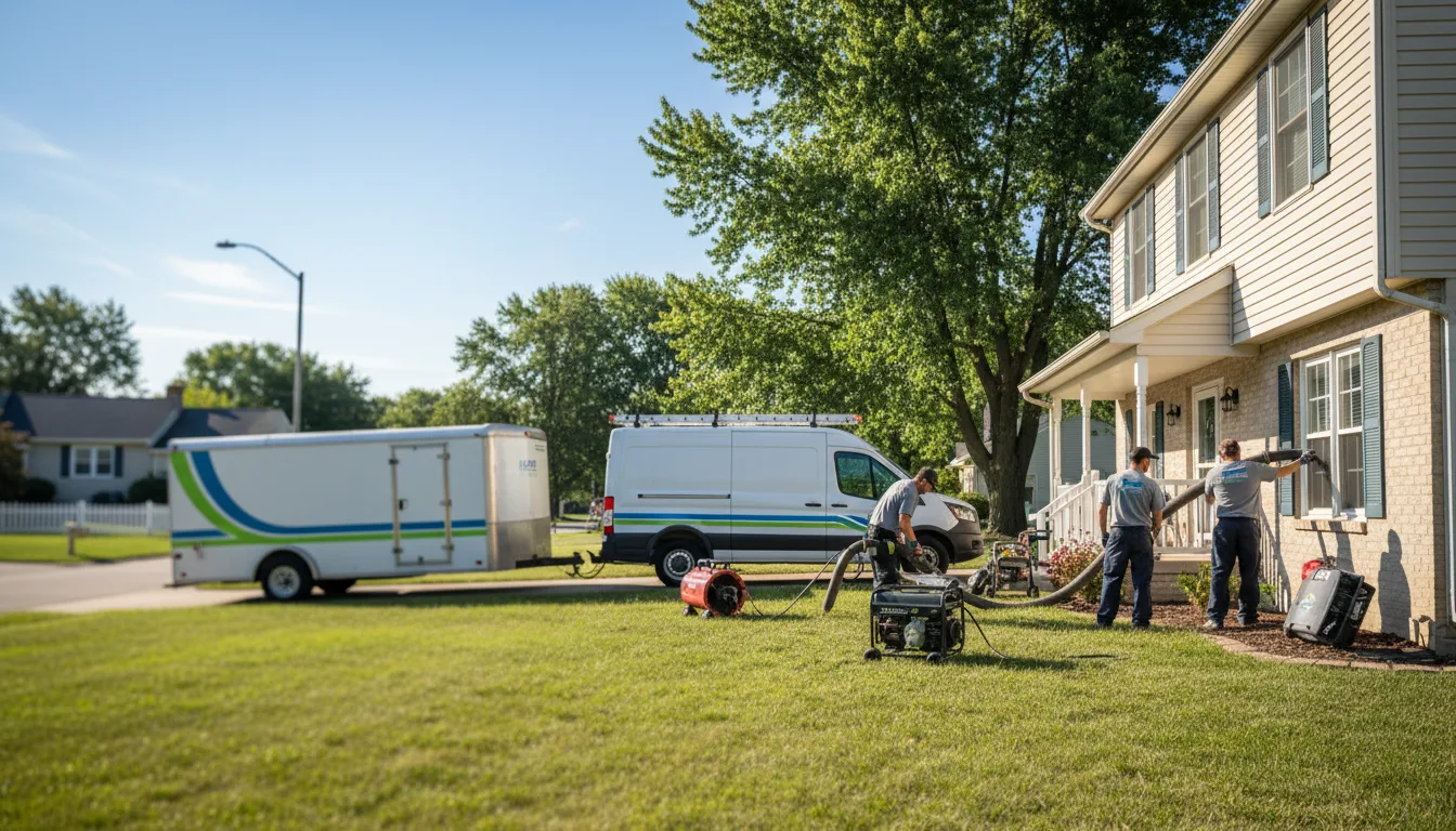 Flooded Basement Restoration And Cleanup With Repair in Roseland, NE near me